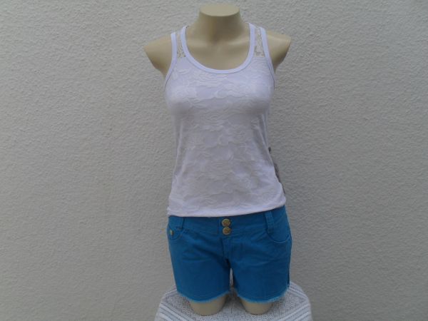 SHORT AZUL